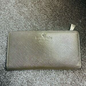 Kate Spade Metallic Gold Wallet